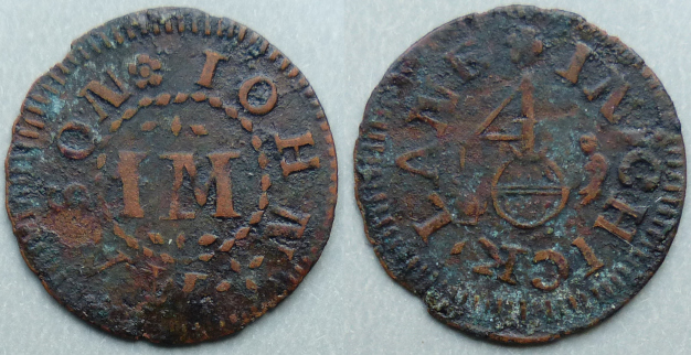 Chick Lane, John Mason farthing token